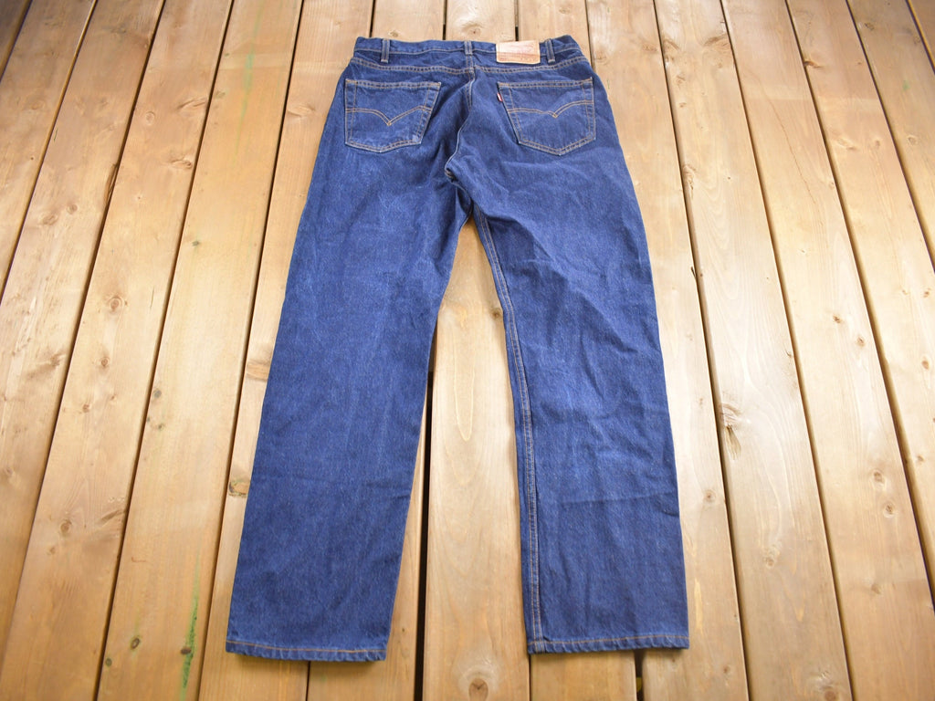 Vintage 1990s Levi's 505 Indigo Wash Jeans Size 36 x 32