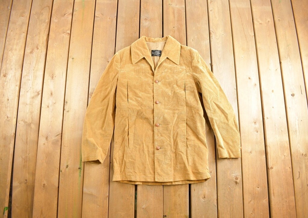 Vintage 1990s Brad Whitney Corduroy Blazer Jacket