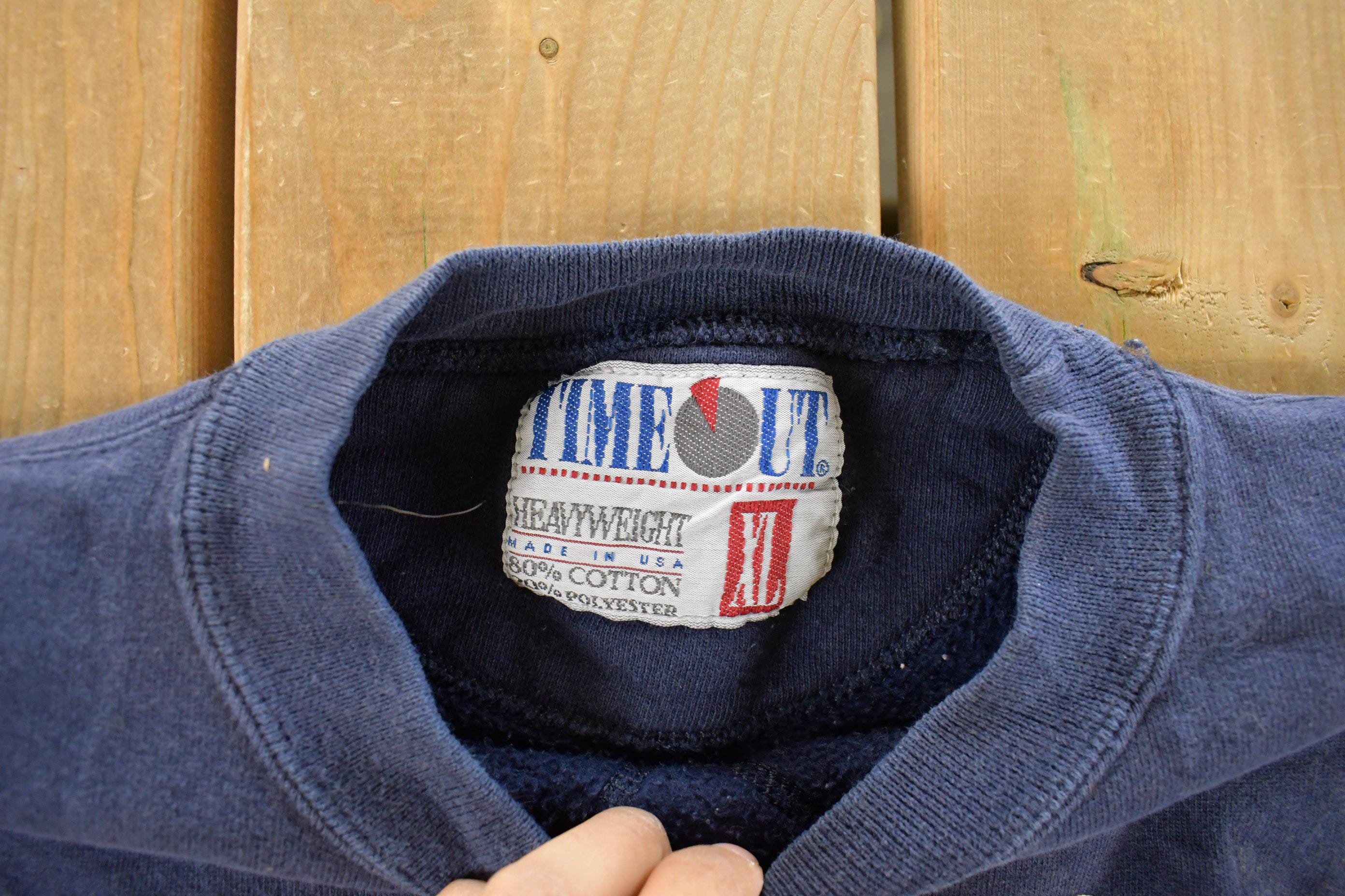 Vintage 1990s College at Cortland Collegiate Crewneck Sweatshirt Men's XL