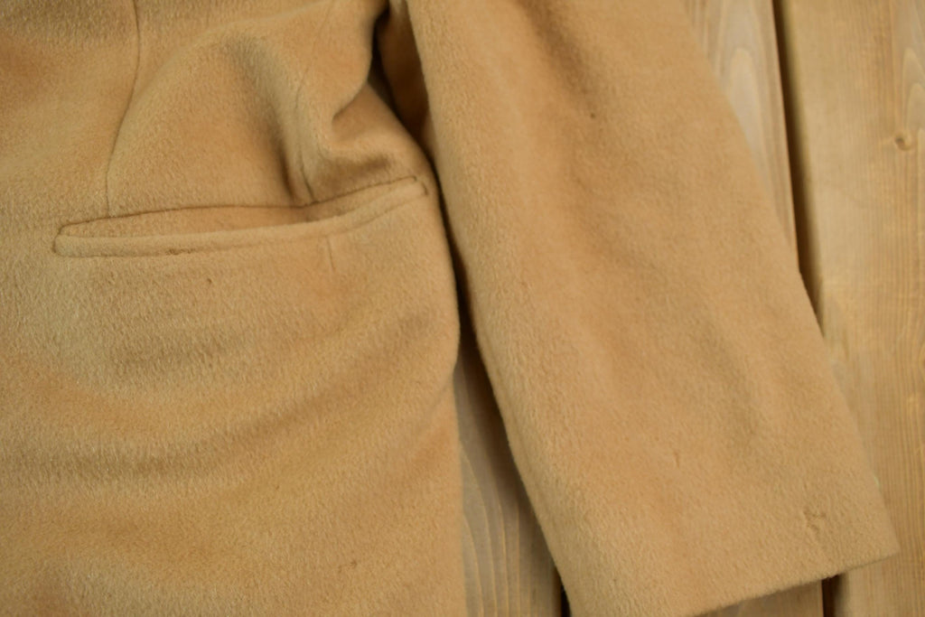 Vintage 1980s Fine Arts Wool Overcoat