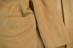 Vintage 1980s Fine Arts Wool Overcoat