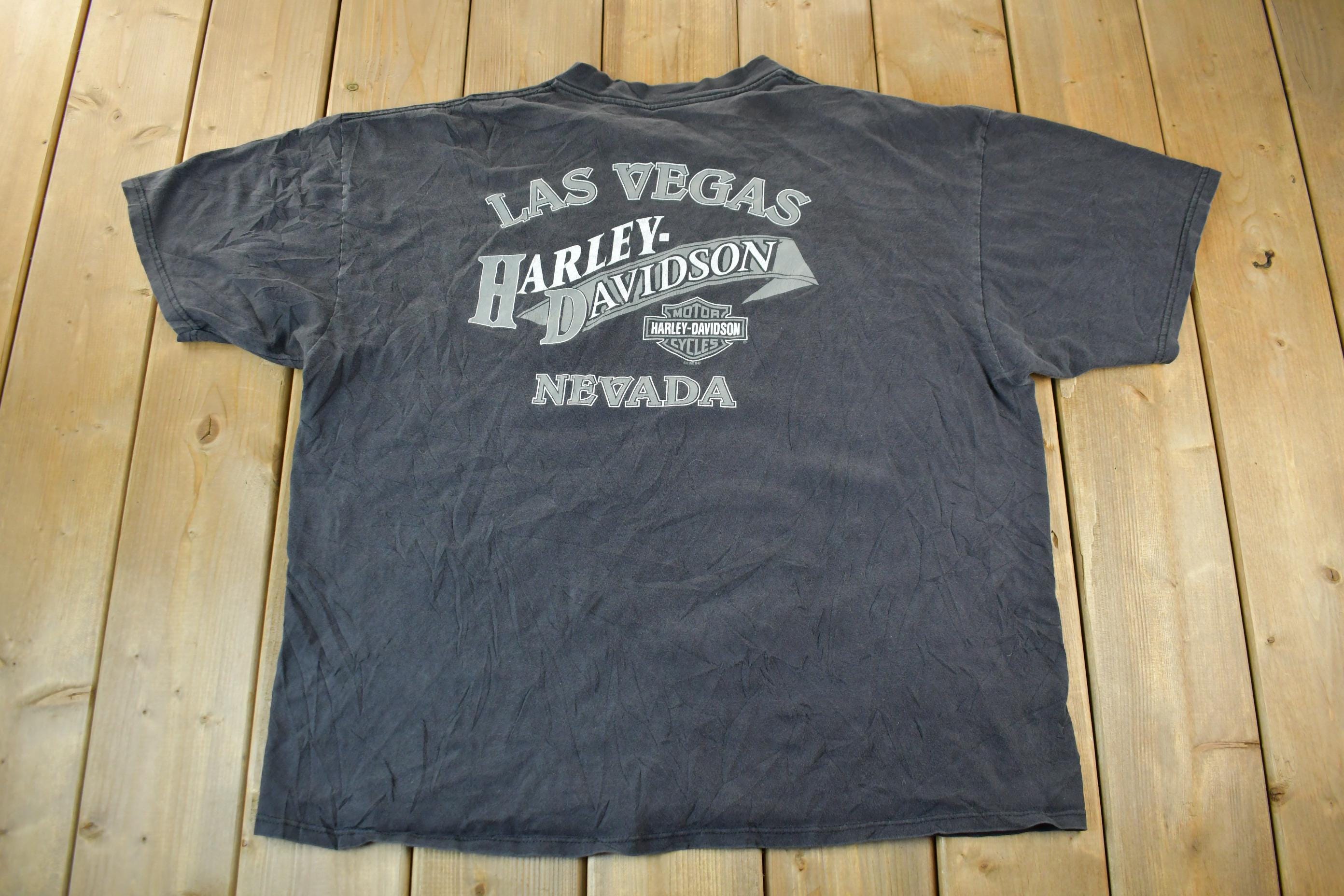 Vintage 1998 Harley Davidson Motorcycles Motorcycles Graphic T-Shirt Men's 3XL