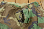 Vintage 1990 Army Woodland Camouflage Cargo Pants Size 27-31 x 32