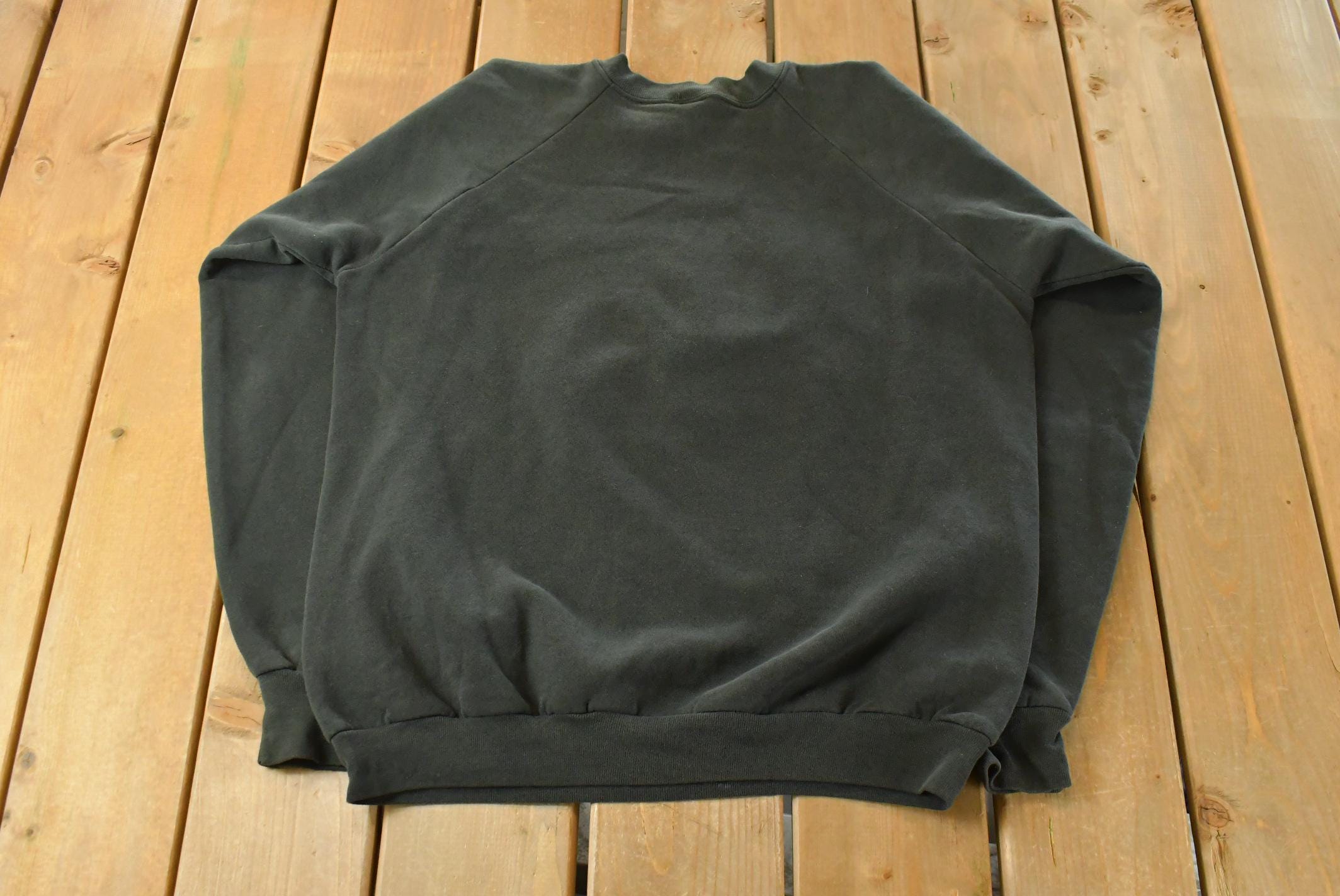 Vintage 1990s Bart Simpson Peace Man Graphic Crewneck Sweatshirt Men's XL
