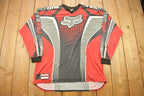 Vintage 1990s Fox Racing All Over Print Graphic Long Sleeve Shirt