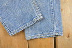Vintage 1990s Levi's 505 Regular Fit Denim Jeans Men's 32 x 33.5 / Regular Fit / 90s Levi's / Distressed Sun Faded Jeans