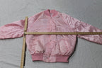 BO2 Vintage 1980s In Memory Of Sandy Satin Bomber Jacket
