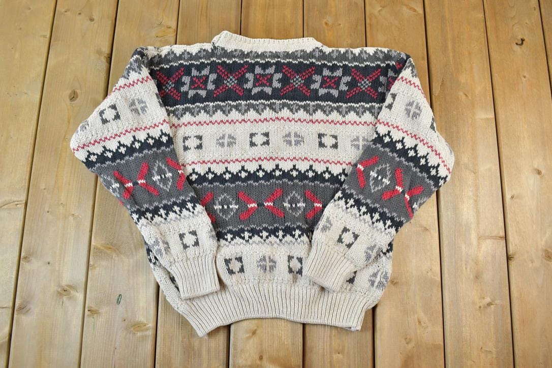 Vintage 1990s Aeropostale Knit Crewneck Sweater
