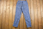 Vintage 1990s L.L Bean Lined Blue Jeans Size 28 x 31