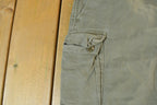 Vintage 1990s Army Green Cargo Pants Size 33 x 27
