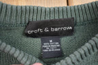 Vintage 1990s Croft And Barrow Knitted Crewneck Sweater