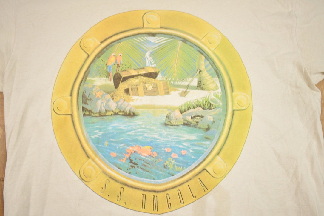 Vintage 1980s Nature Theme Graphic T-Shirt