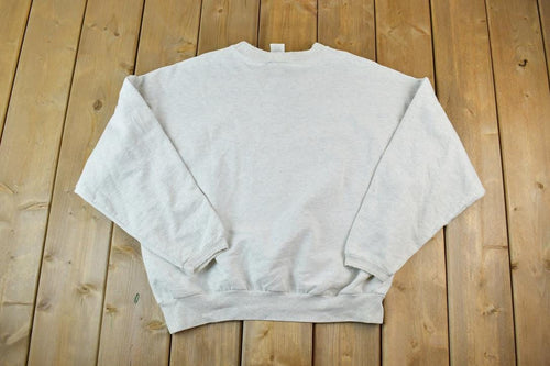 Vintage 1990s Northern Reflections Lace Cuff Outdoorsman Crewneck Sweatshirt