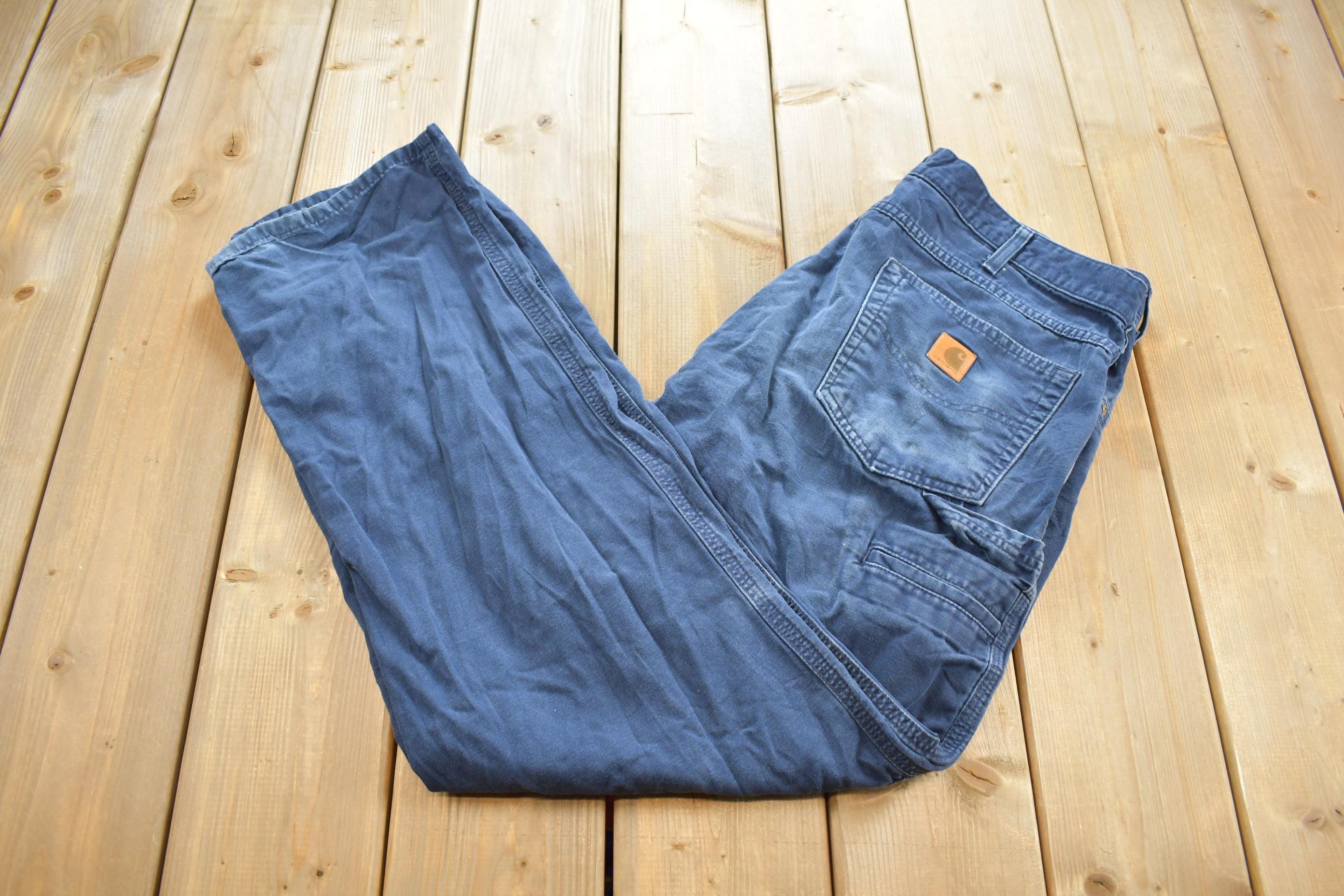 Vintage 1990s Carhartt Distressed Work Pants Size 36x32