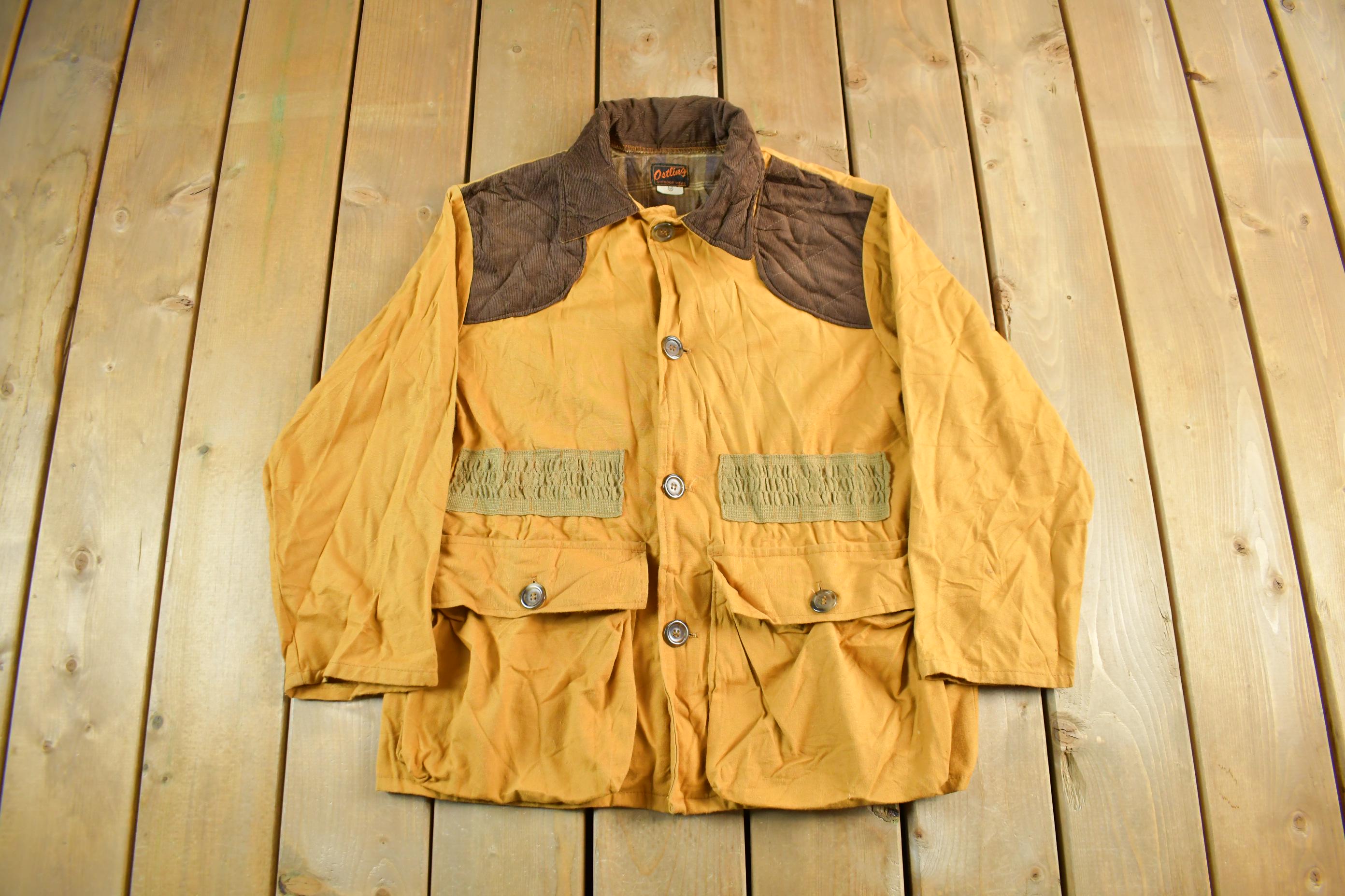 Vintage 1970s Ostling Hunting Jacket: Men's Medium, Outdoors Gear