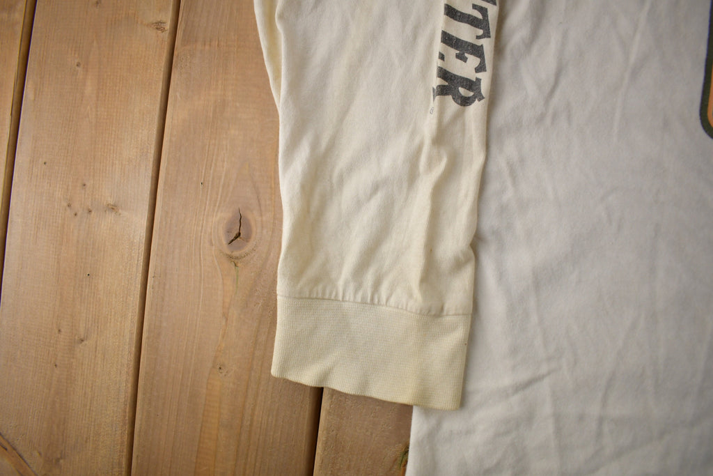 Vintage 1990s Winchester Shoot Nothing But The Brand Long Sleeve Graphic T Shirt