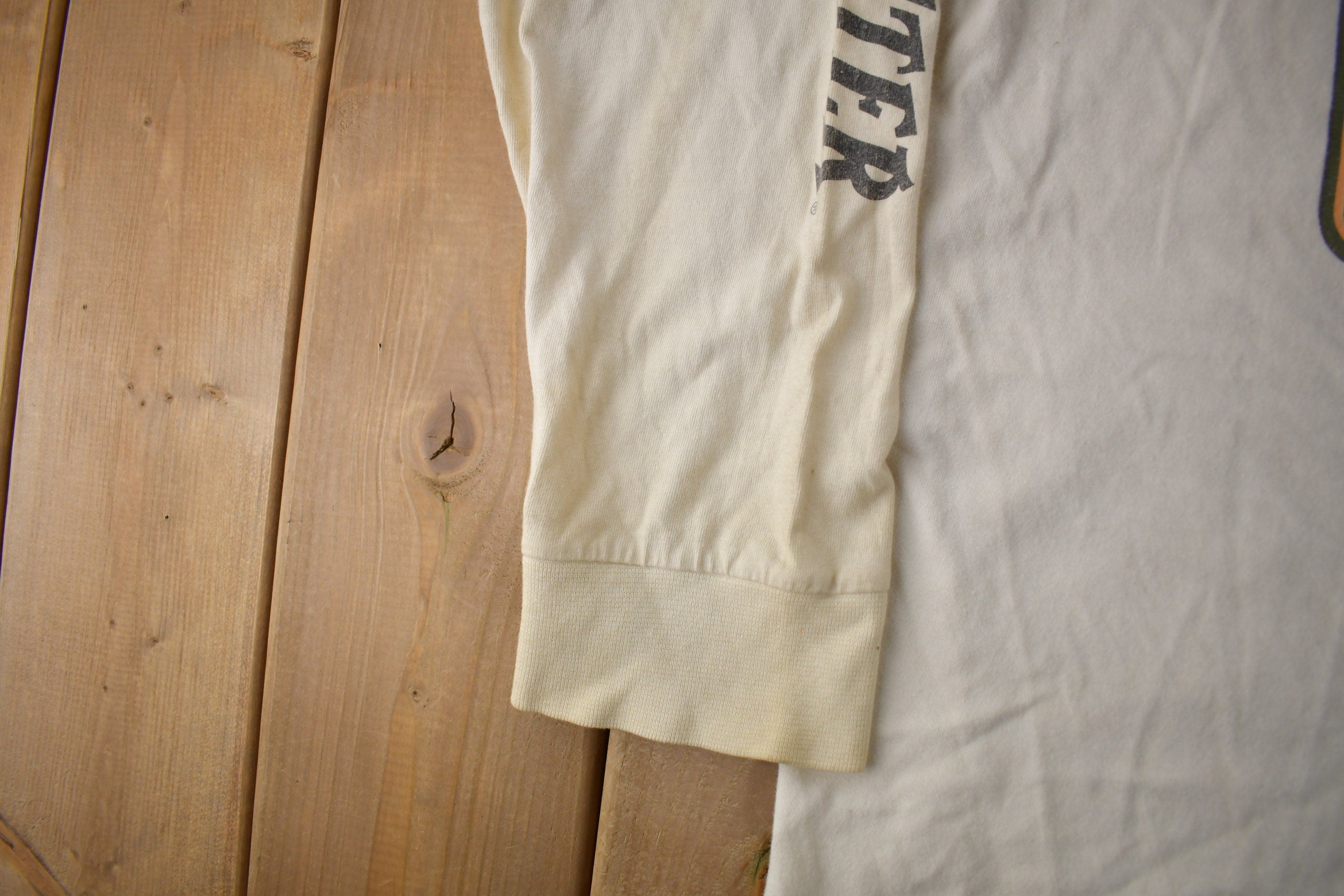 Vintage 1990s Winchester Shoot Nothing But The Brand Long Sleeve Graphic T Shirt