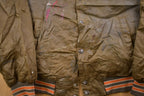 Vintage 1980s Cleveland Browns NFL Chalkline Satin Bomber Jacket