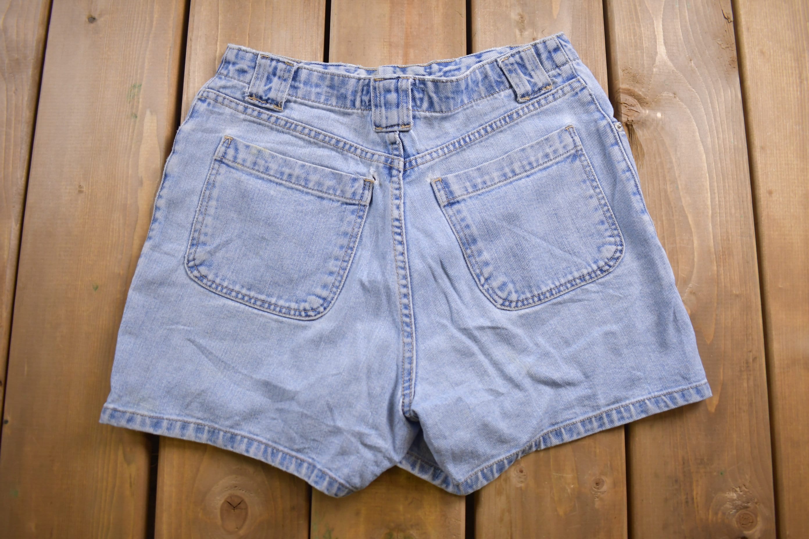 Vintage 1990s LA Blues Jean Short Shorts 28 x 4