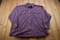 Vintage 1990s Outlaw Outerwear Plaid Button Up Shirt