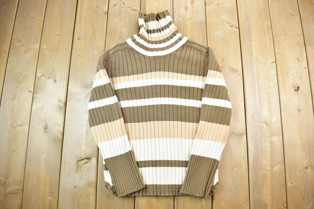 Vintage 1990s Knit BUM Equipment Plus Turtleneck Sweater
