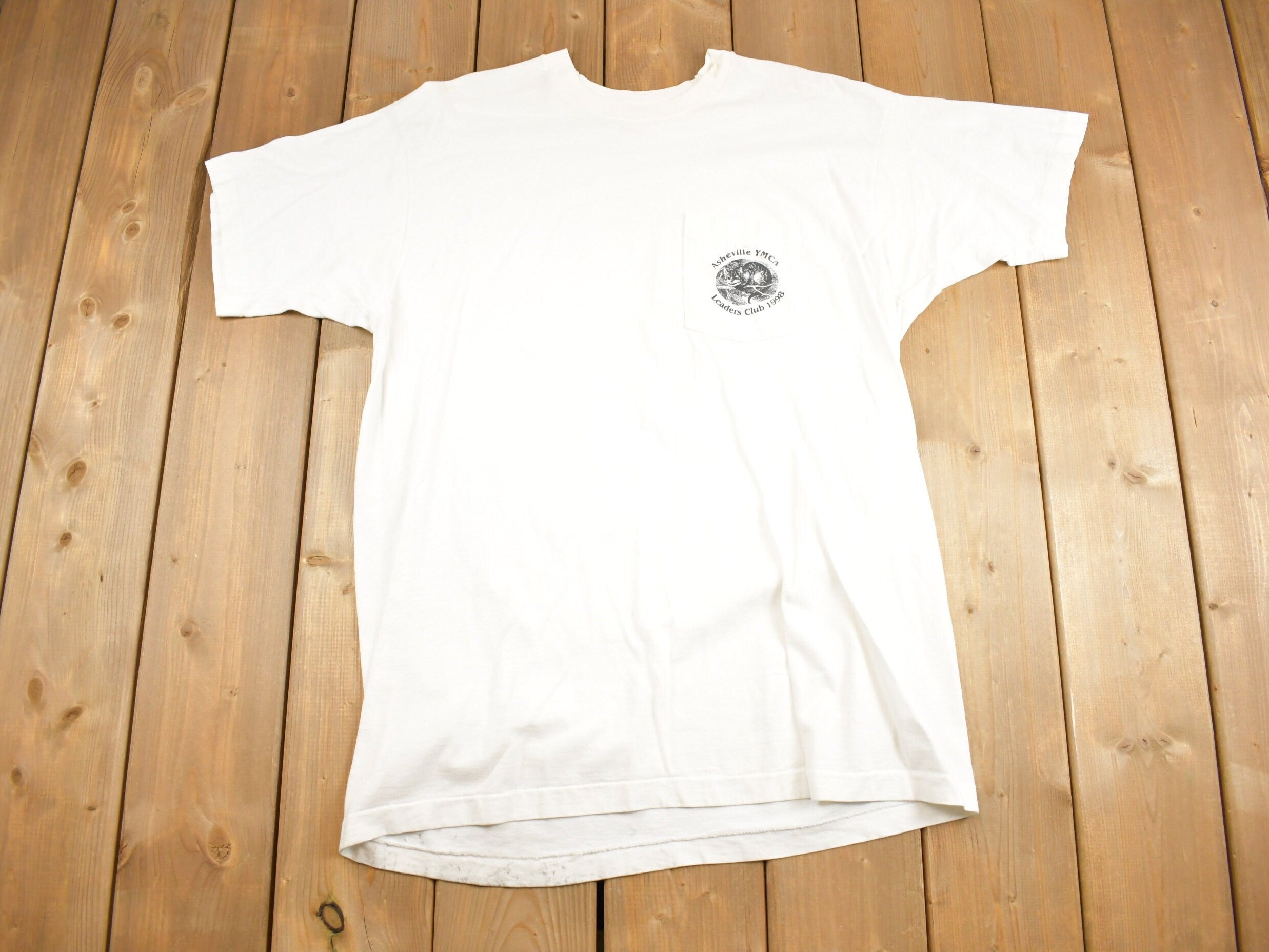 Vintage 1998 Asheville YMCA Leaders Club Graphic T Shirt