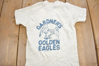 Vintage 1980s Gardner's Golden Eagles Graphic Toddler Size T Shirt