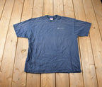 Vintage 1990s Champion Embroidered T Shirt Size L