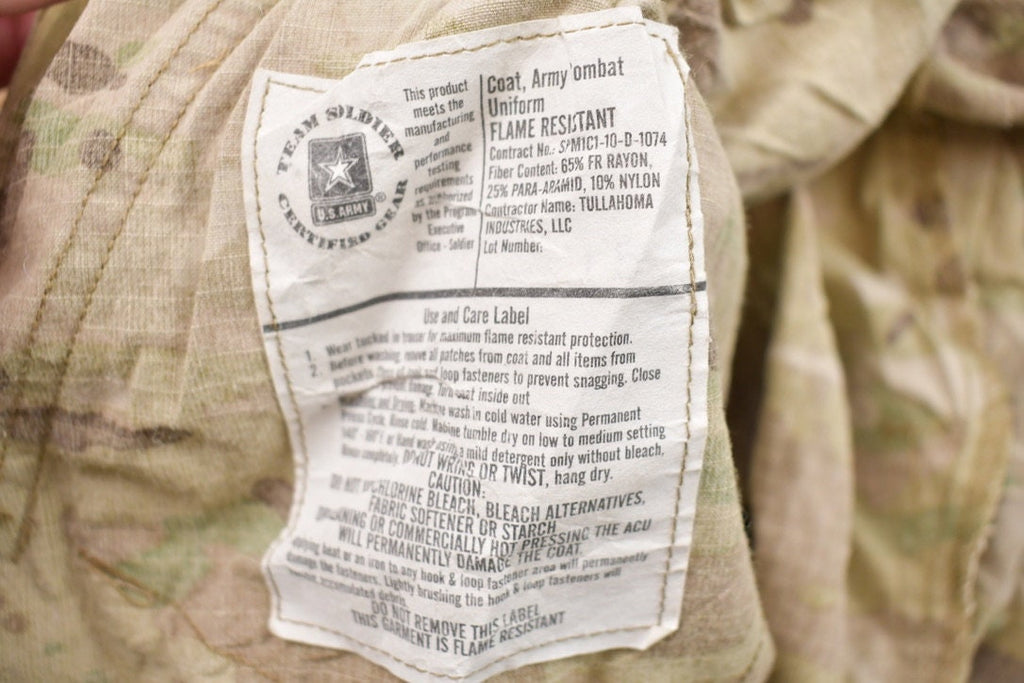 Vintage Military Button Up Shirt