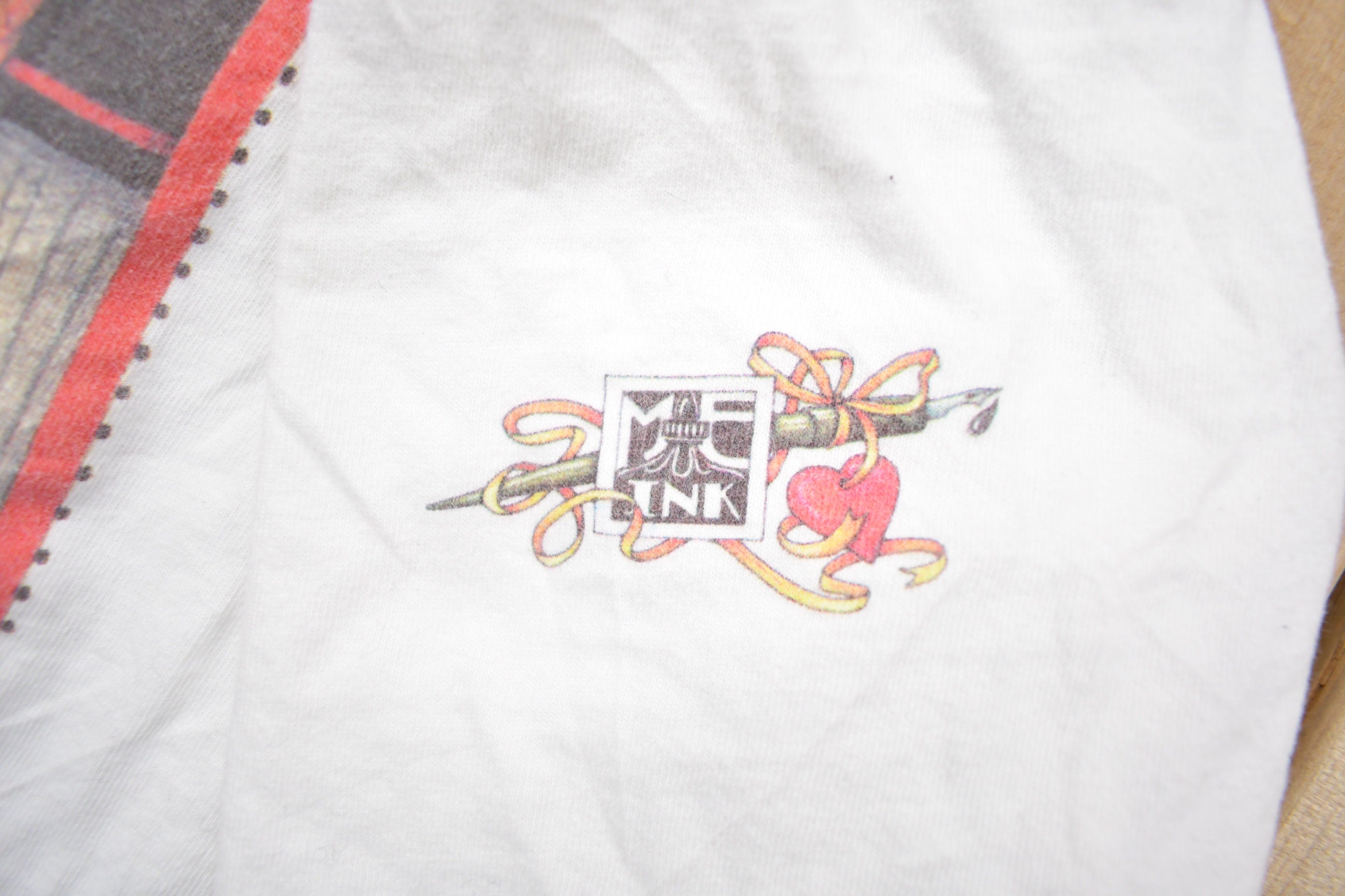 Vintage 1990s Old Friends Nostalgia Graphic T-Shirt / Streetwear / Retro / Stafford Blaine / Made In USA / 90s Graphic Tee