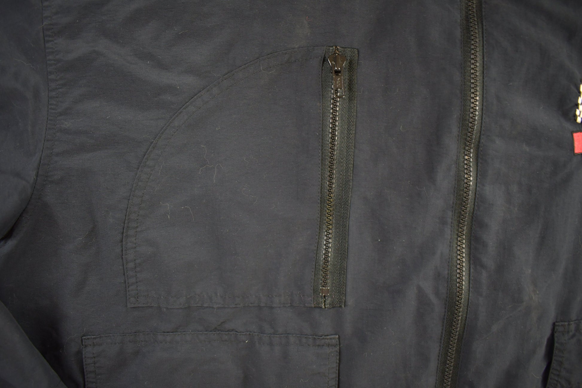 Vintage 1990's Bryant Racing Team Jacket / Nylon Jacket / Streetwear/ Automotive Apparel / Starbus / Racing Jacket / Embroidered