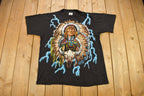 Vintage 1990s American Thunder Native American Style T-Shirt