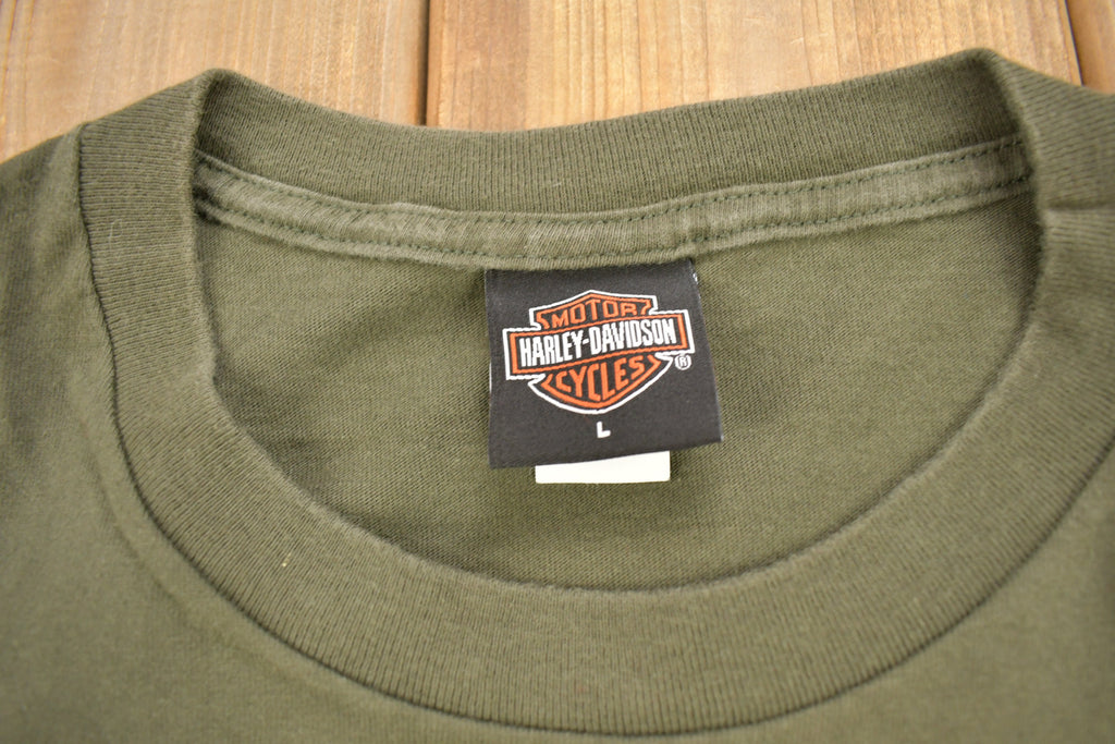 Vintage 2002 Harley Davidson Of St Thomas US Virgin Islands T-Shirt