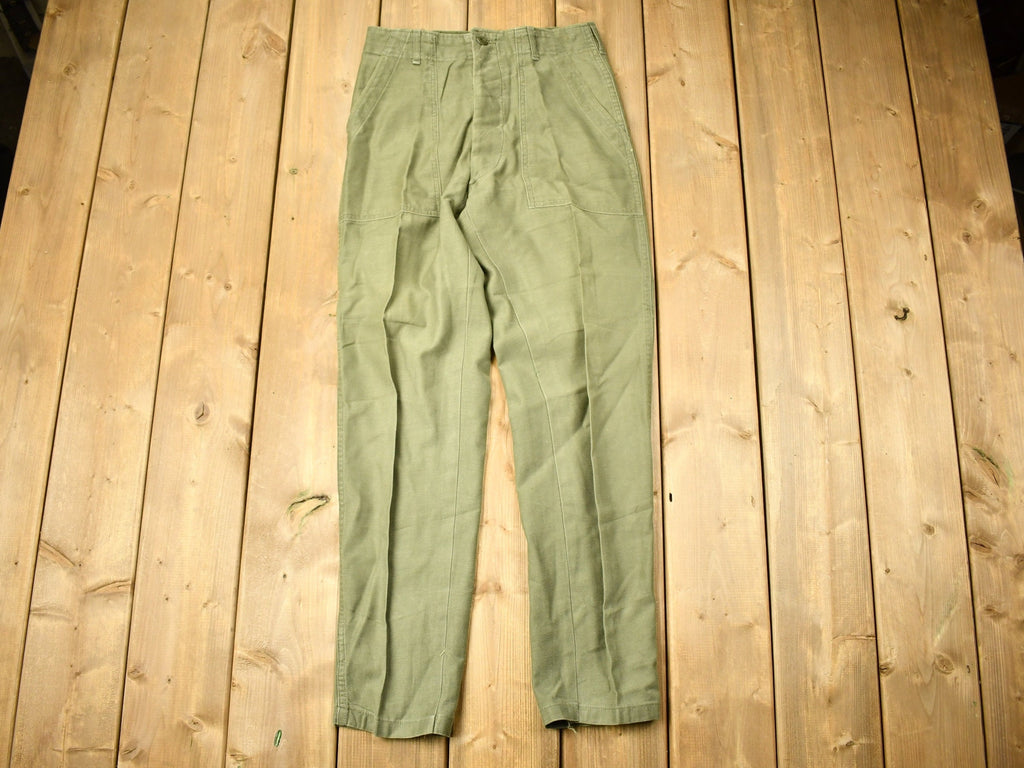 Vintage 1983 Military OG 107 Army Pants Size 28 x 29.5
