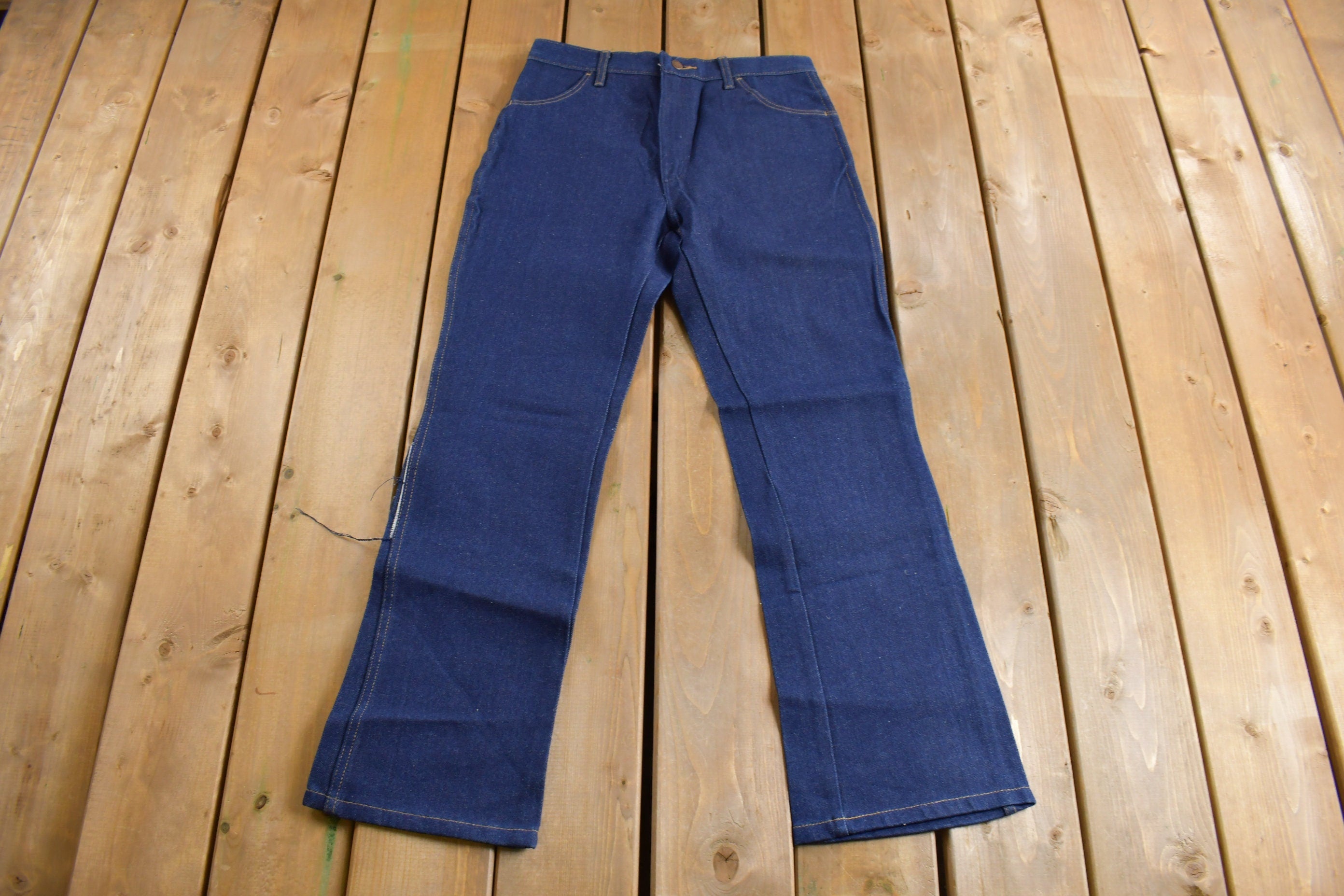 Vintage 1990s Rustler Indigo Wash Jeans Size 32 x 30