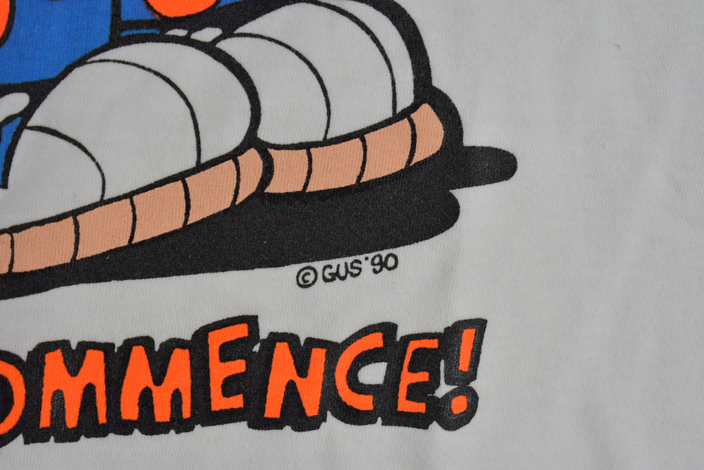 Vintage 1990 Party Commence Graphic T Shirt