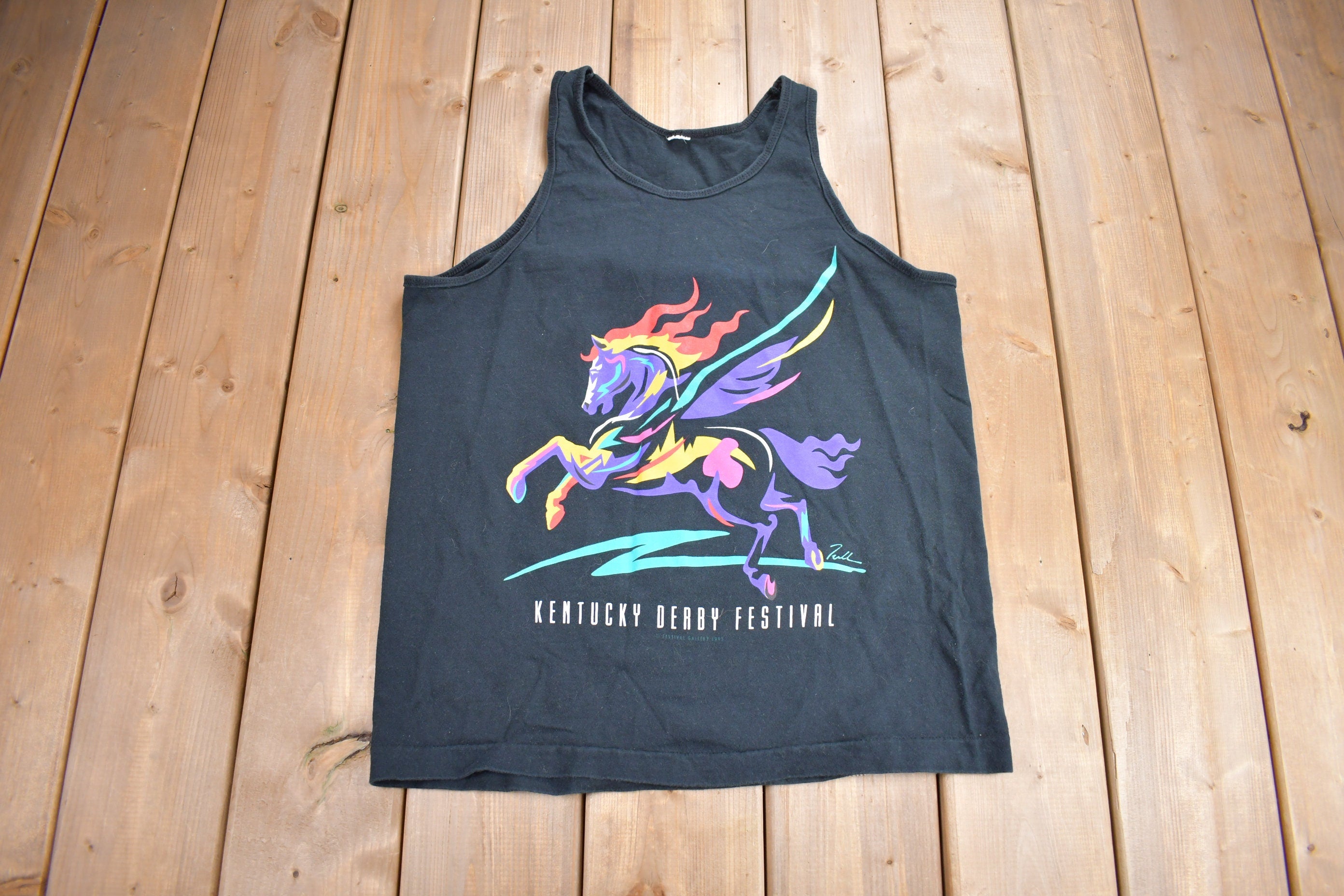 Vintage 1995 Kentucky Derby festival Tank Top Shirt