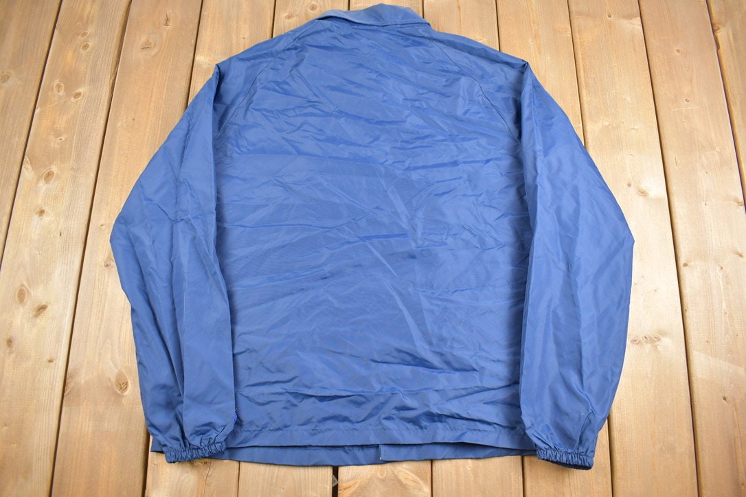 Vintage 1980s US Naval Academy Champion Windbreaker Jacket