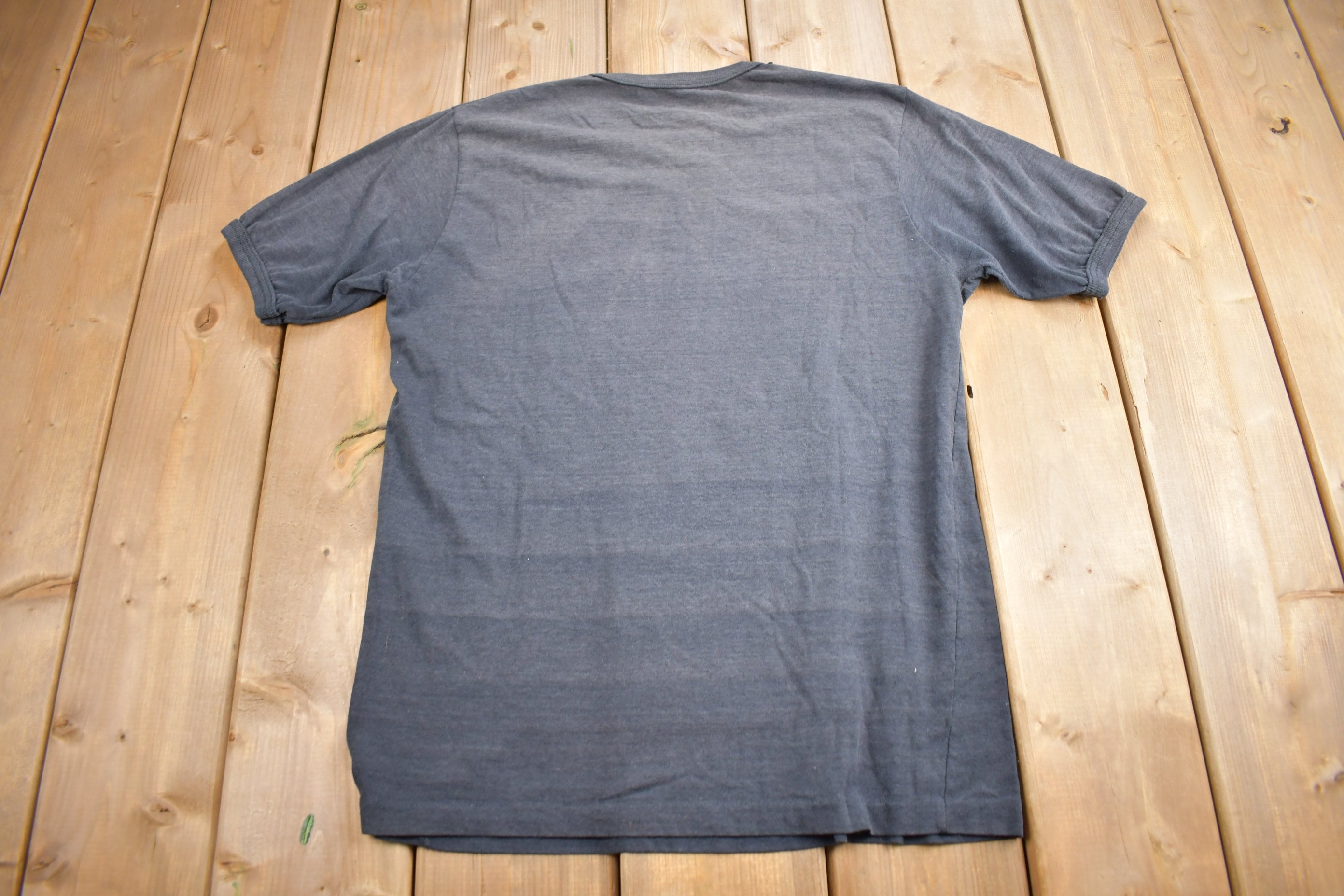 Vintage 1980s Parry Sound Motors Ringer T Shirt