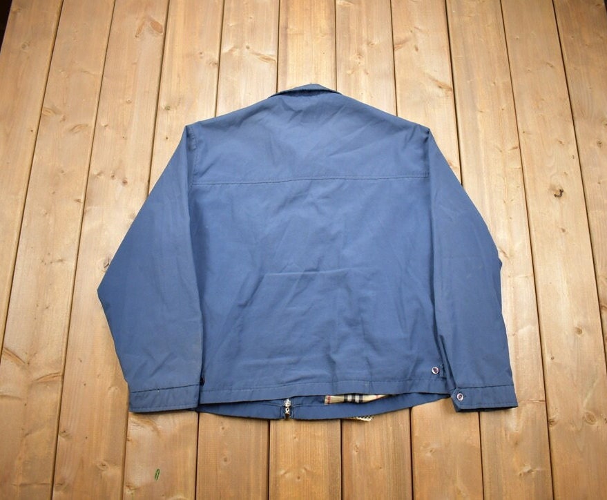 Vintage 1960s Deacon Brothers Windbreaker Jacket  Streetwear  Light Jacket  Vintage Windbreaker Checkered Liner