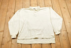 Vintage 1990s Club International Blank Heavy Quarter-button Sweatshirt