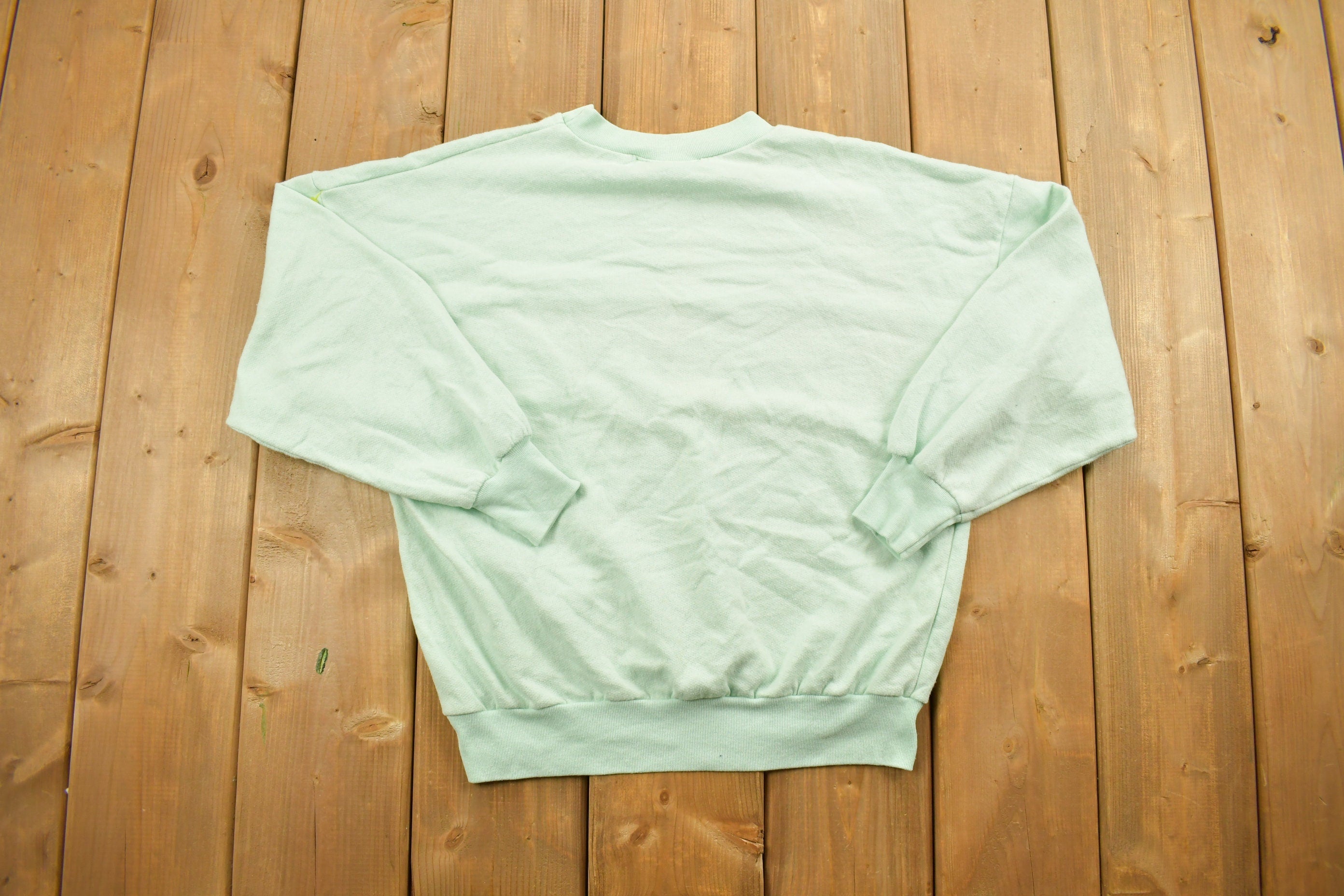 Vintage 1990s Cute Floral Theme Crewneck Sweater