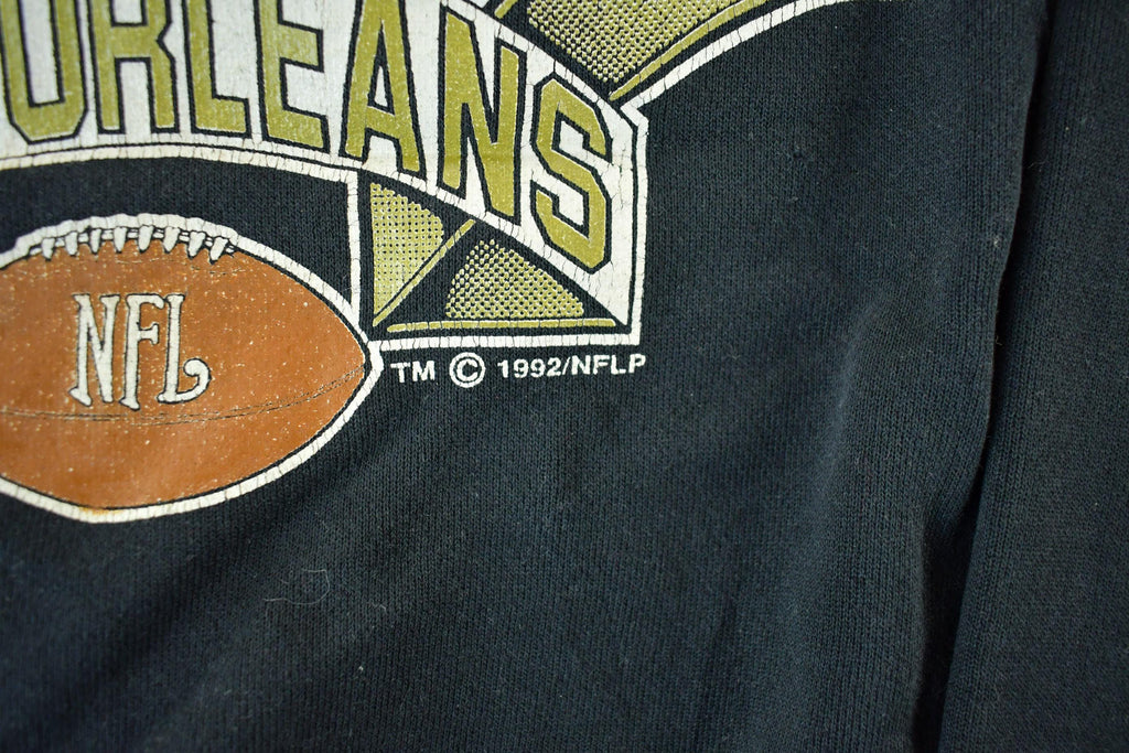 Vintage 1990s New Orleans Saints NFL Crewneck Sweatshirt / 90s Football / Sportswear / Americana / Men's XL