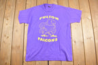 Vintage 1990s Fulton Falcons Graphic T-Shirt