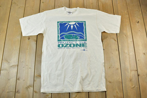 Vintage 1990s Ozone Outdoors T-Shirt / Single Stitch Wilderness Shirt / Streetwear / Nature T-Shirt / Outdoorsman T Shirt