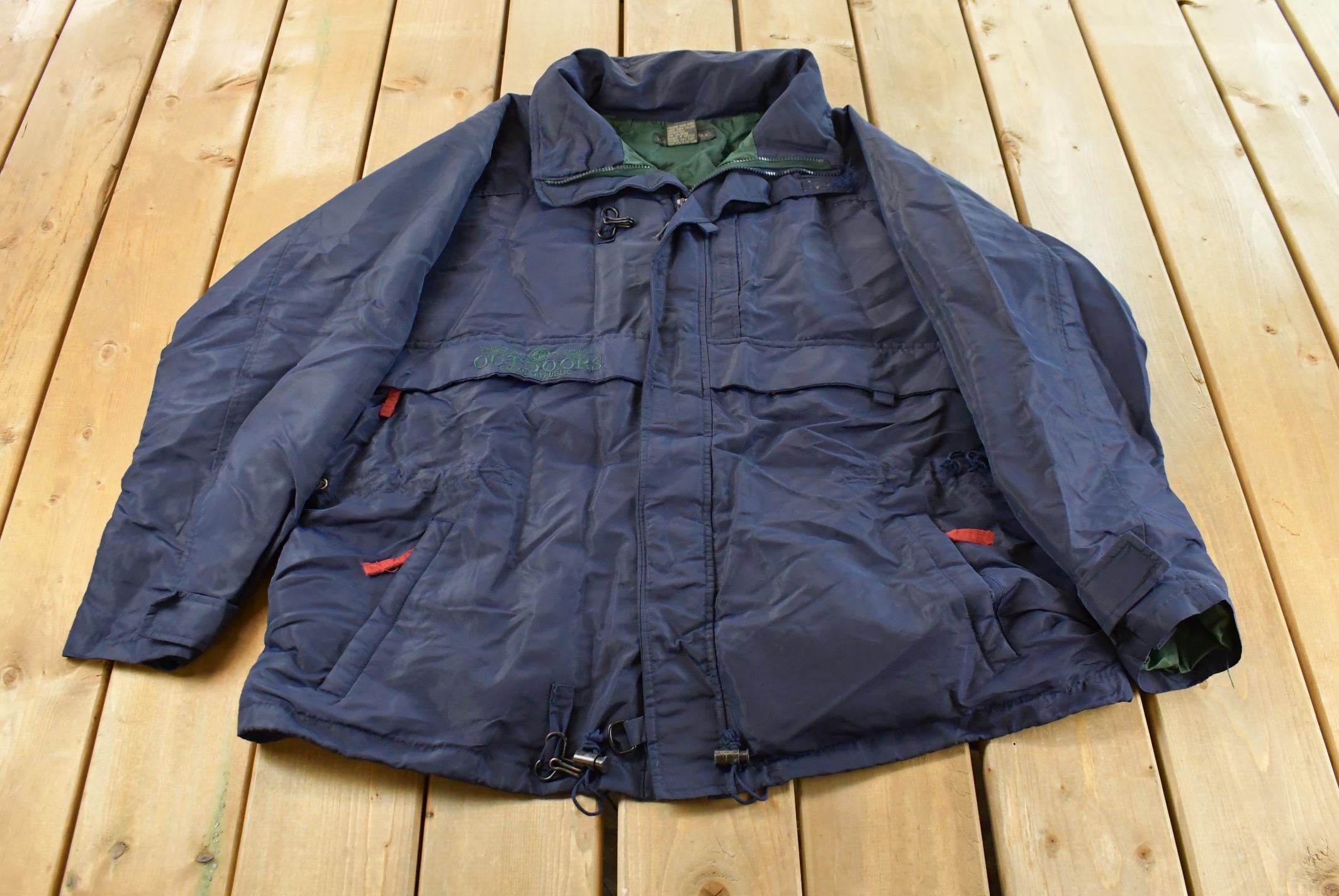 Vintage 1990s Banana Republic Parka Jacket Men's XL
