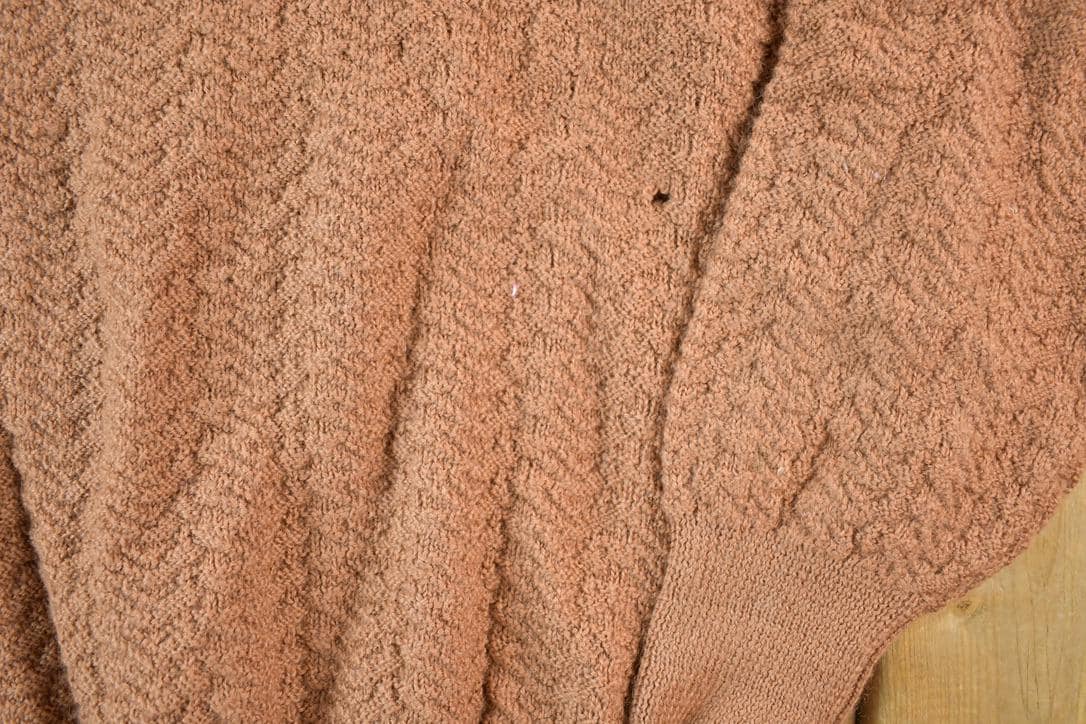 Vintage 1980s Ports International Wool Cable Knit Sweater Mens M