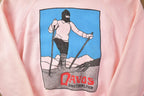 Vintage 1980s Davos Switzerland Cross country Skiing Switcher Crewneck Sweatshirt