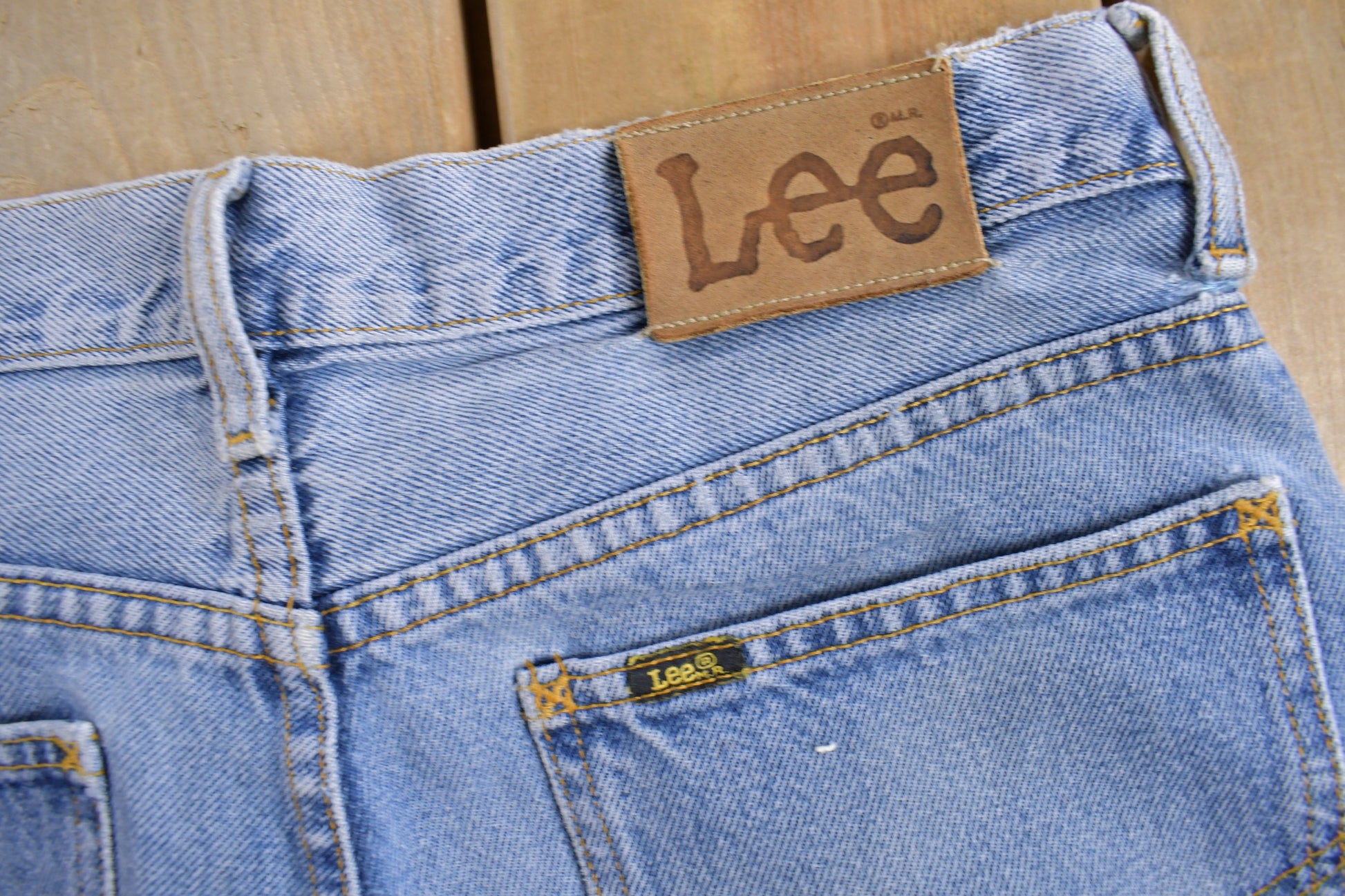 Vintage 1970s Lee Sanforized Jeans Size 32 x 32