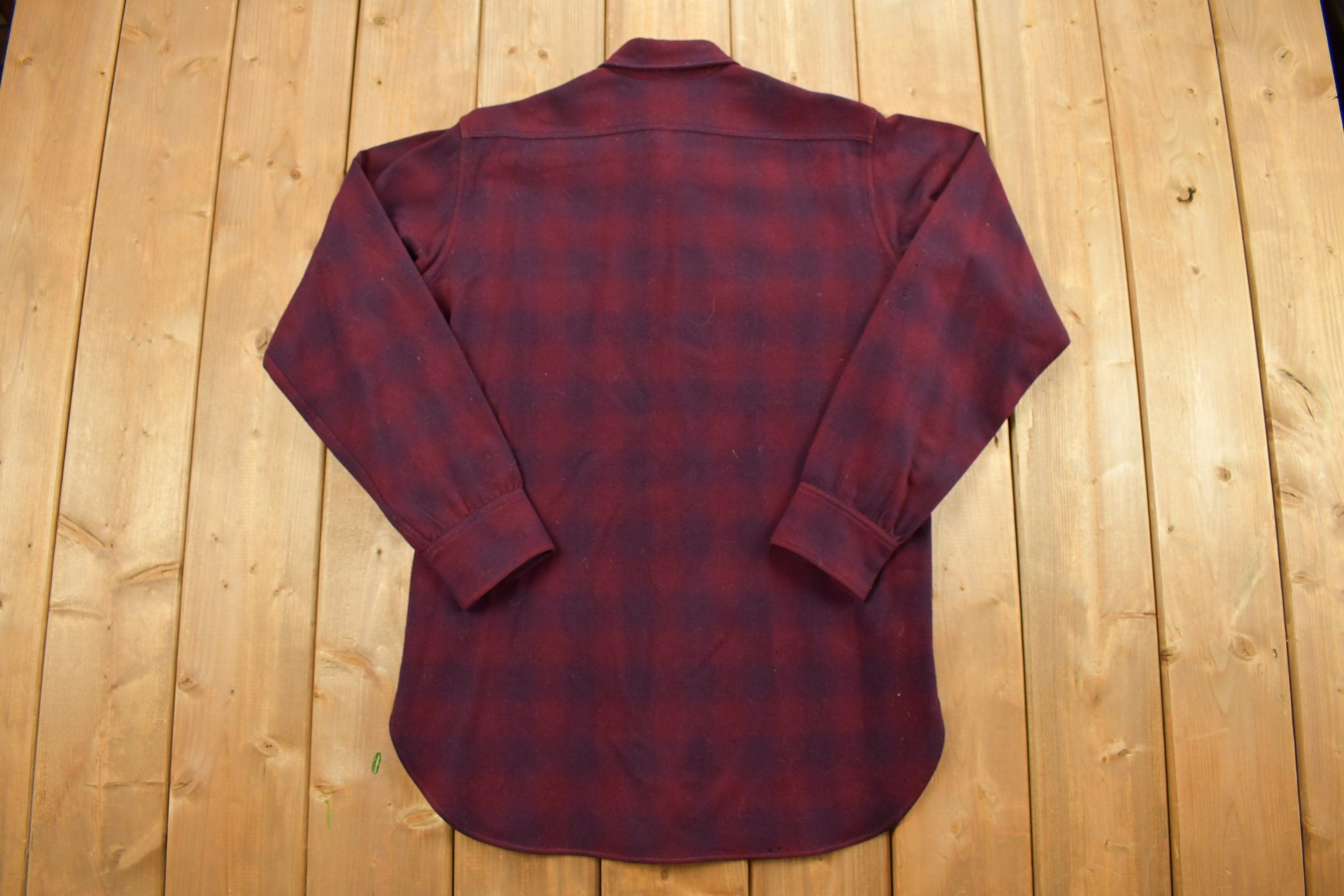 Vintage 1950s Pendleton Button Up Board Shirt
